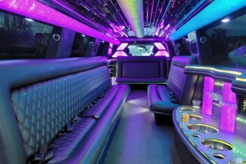 Deerfield Beach Limo Interior