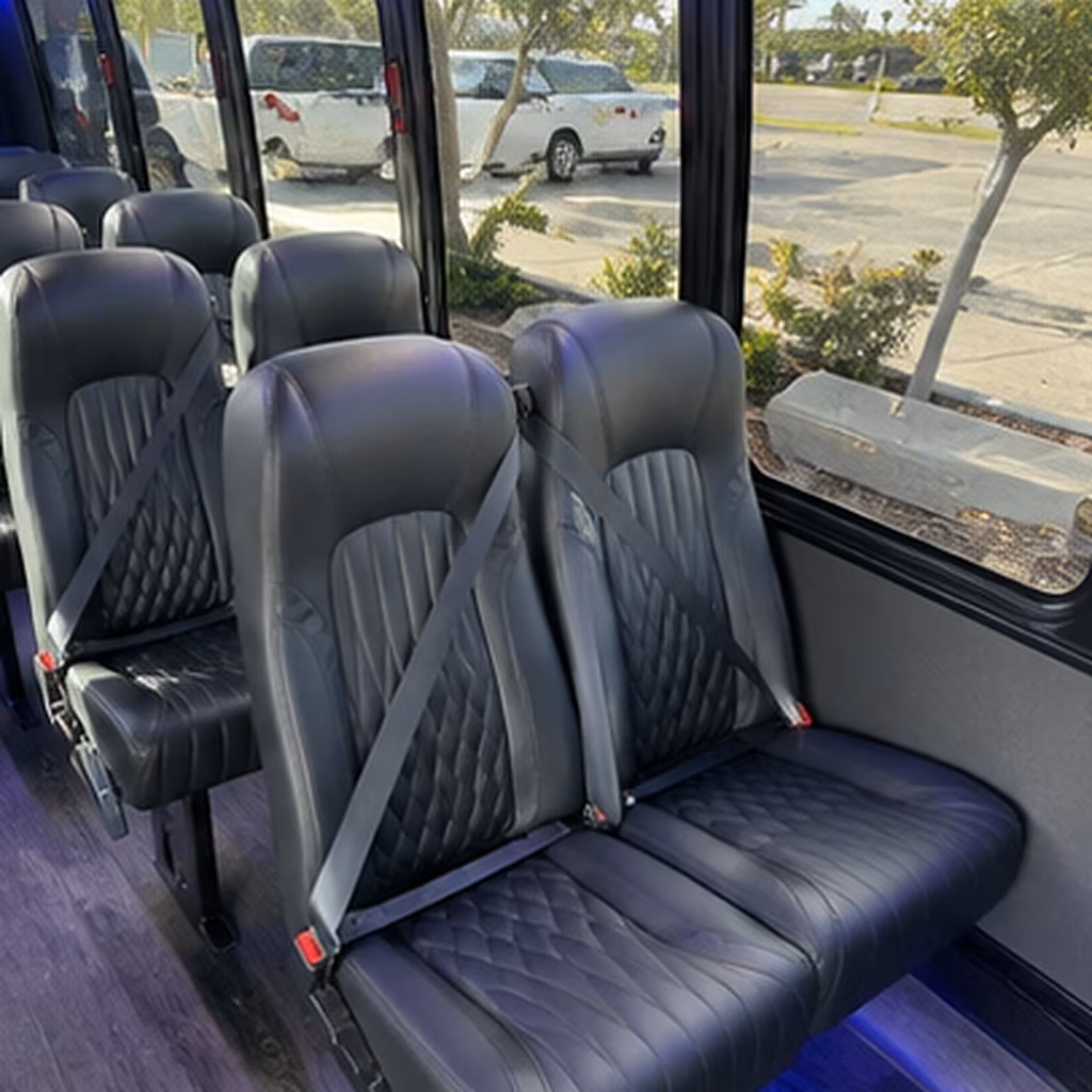 deerfield beach prom transportation onboard seating